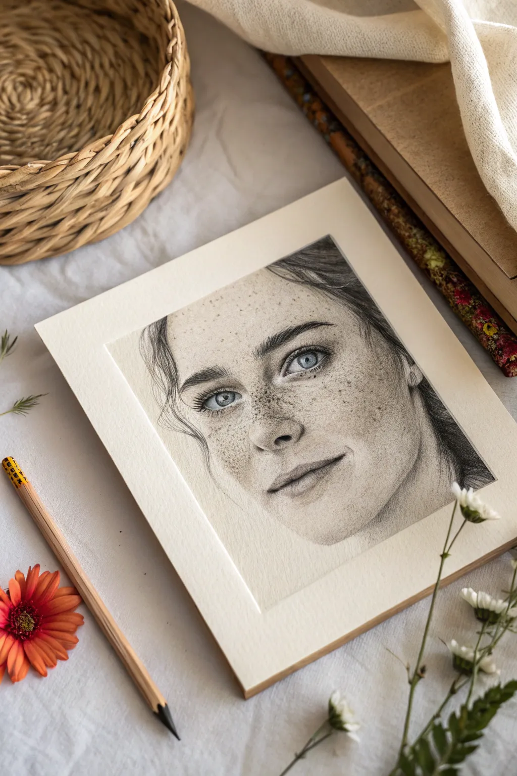 Discover the art of expression with petite portraits—where every detail tells a story.