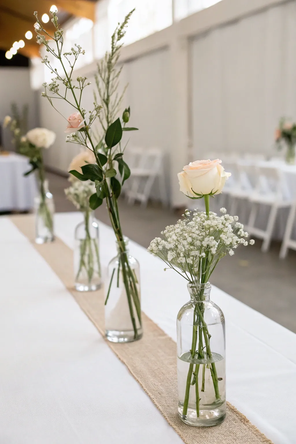 Single-stem florals that make a sophisticated statement in minimalist decor.