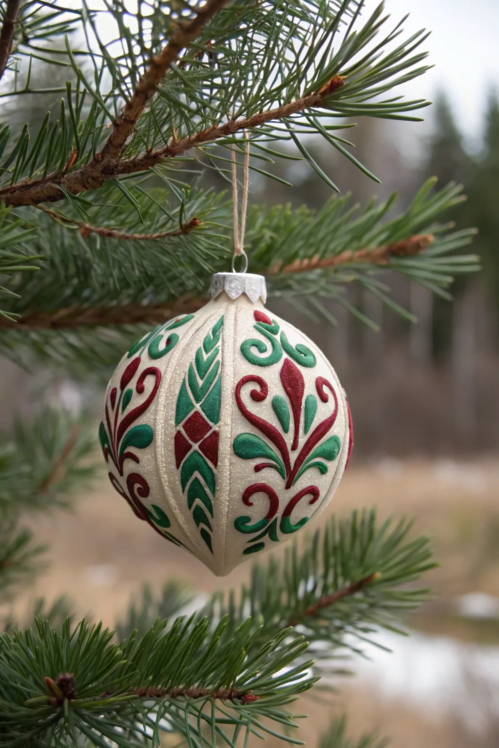Craft your memories with personalized modeling paste ornaments this Christmas.