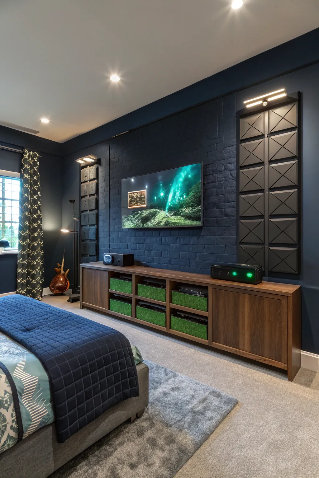 Let your walls dance with sound—interactive installations bring life to your room. 🎶 #InteractiveDesign #HomeTech