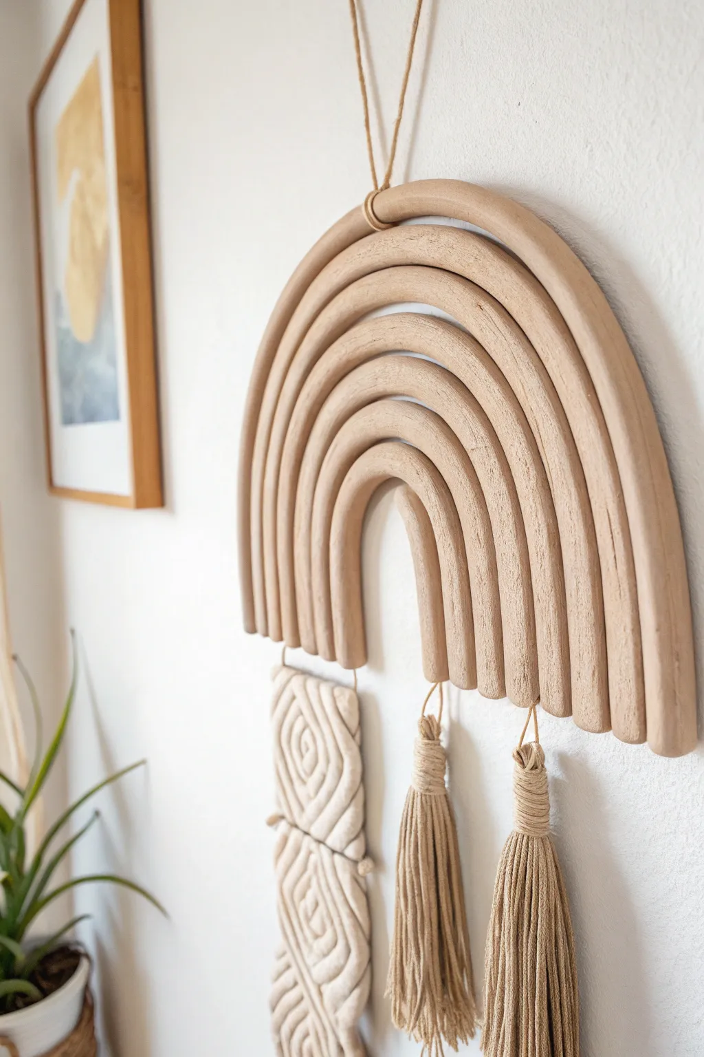 Embrace serenity with organic clay shapes that bring harmony to your space.