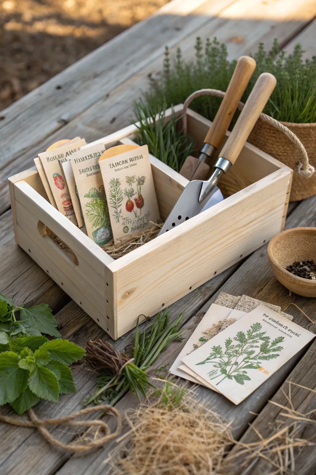 Cultivate love this Mother’s Day with a beautifully crafted gardener's box, perfect for the mom with a green thumb.