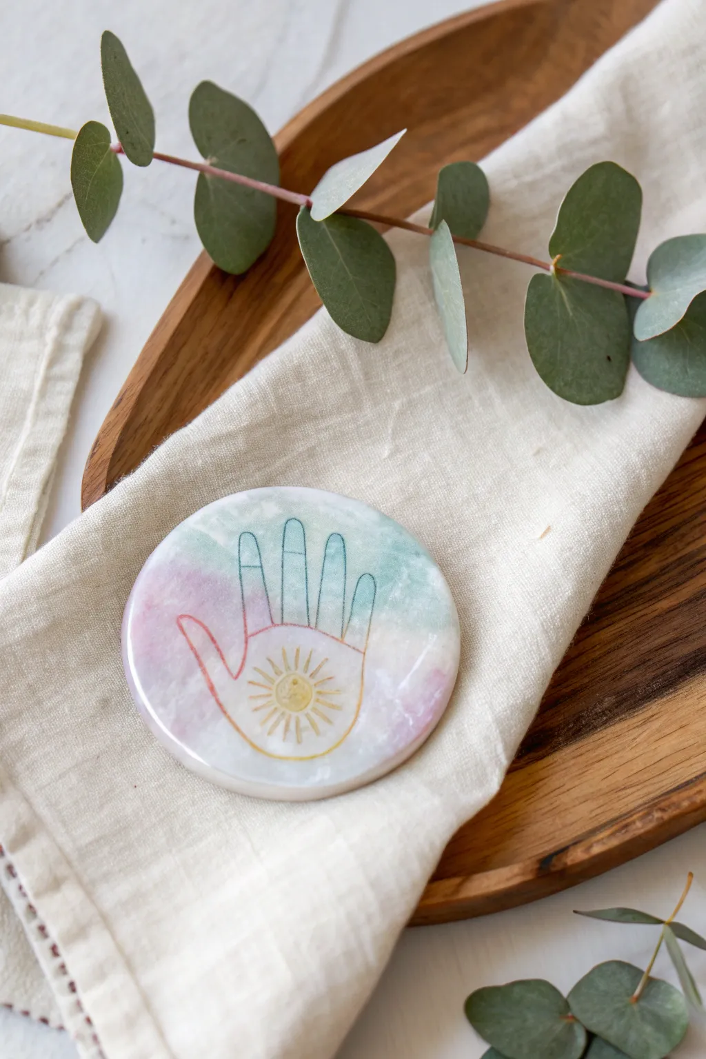 Cherish the little moments with a handcrafted handprint magnet—perfect for Mother's Day keepsakes!