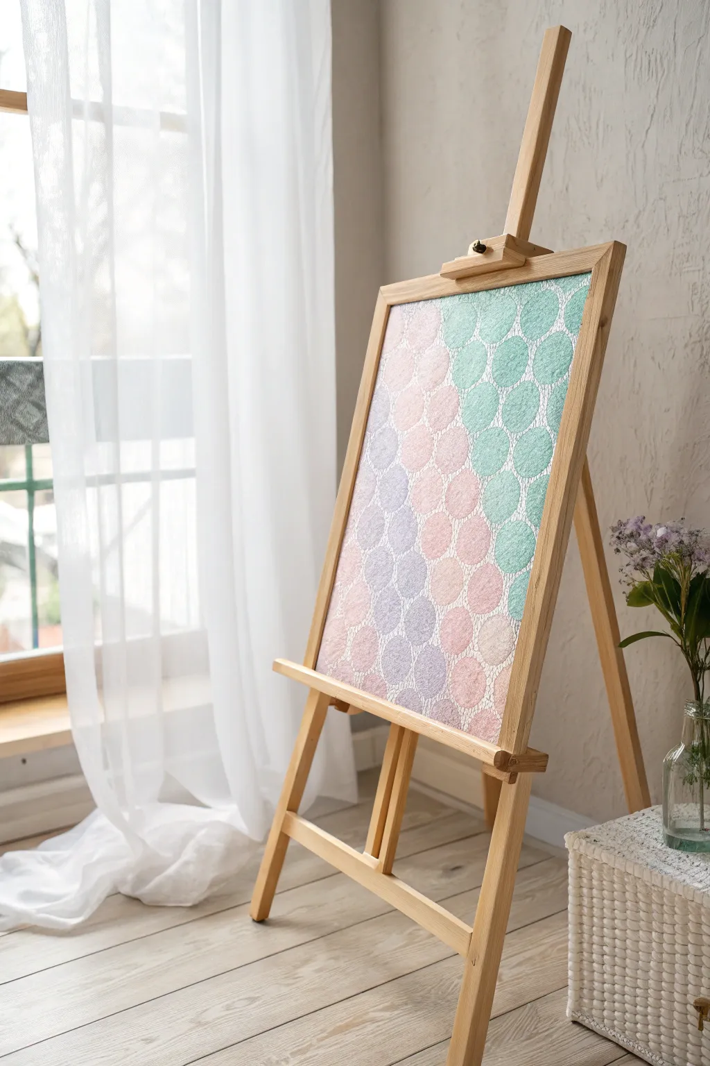 Create a masterpiece with bubble wrap art – a perfect blend of fun, texture, and minimalist elegance.