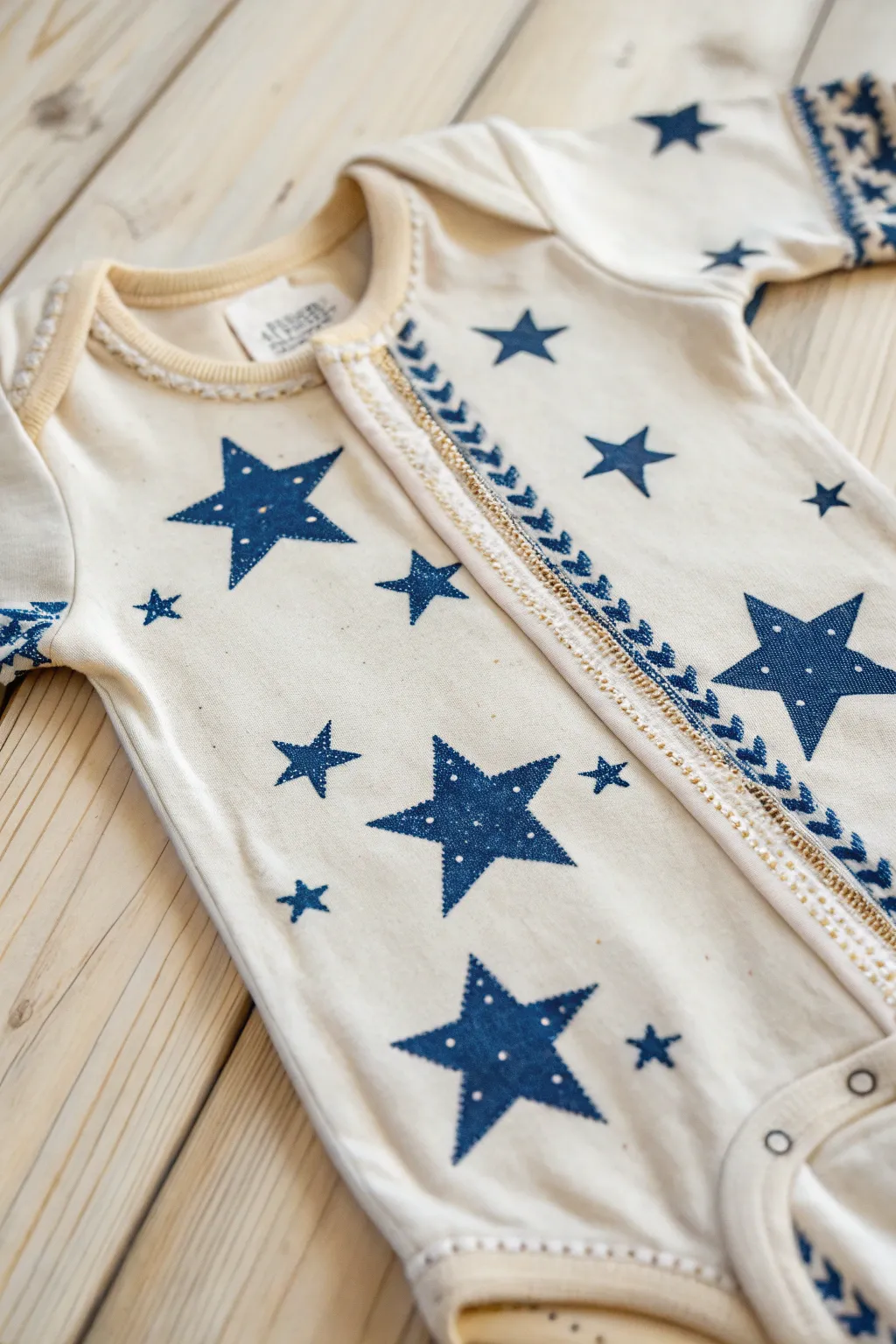 Transform your little one's wardrobe with this stunning starry night onesie, blending minimalist design with boho charm. ✨🌙