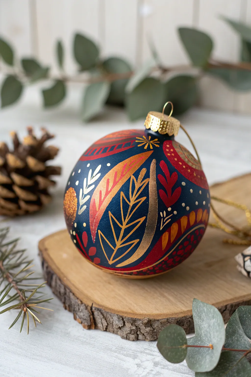 Unleash your creativity with abstract holiday decor, where every ornament is a masterpiece.
