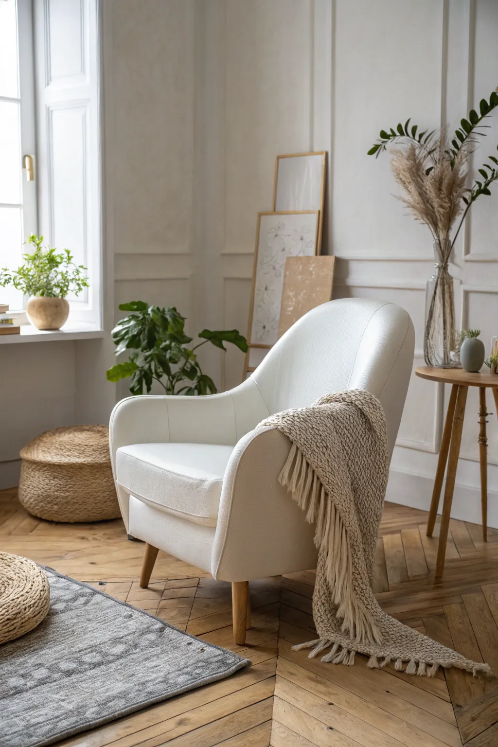 Elevate your decor with the sleek elegance of high gloss wicker—where modern meets minimalist charm.