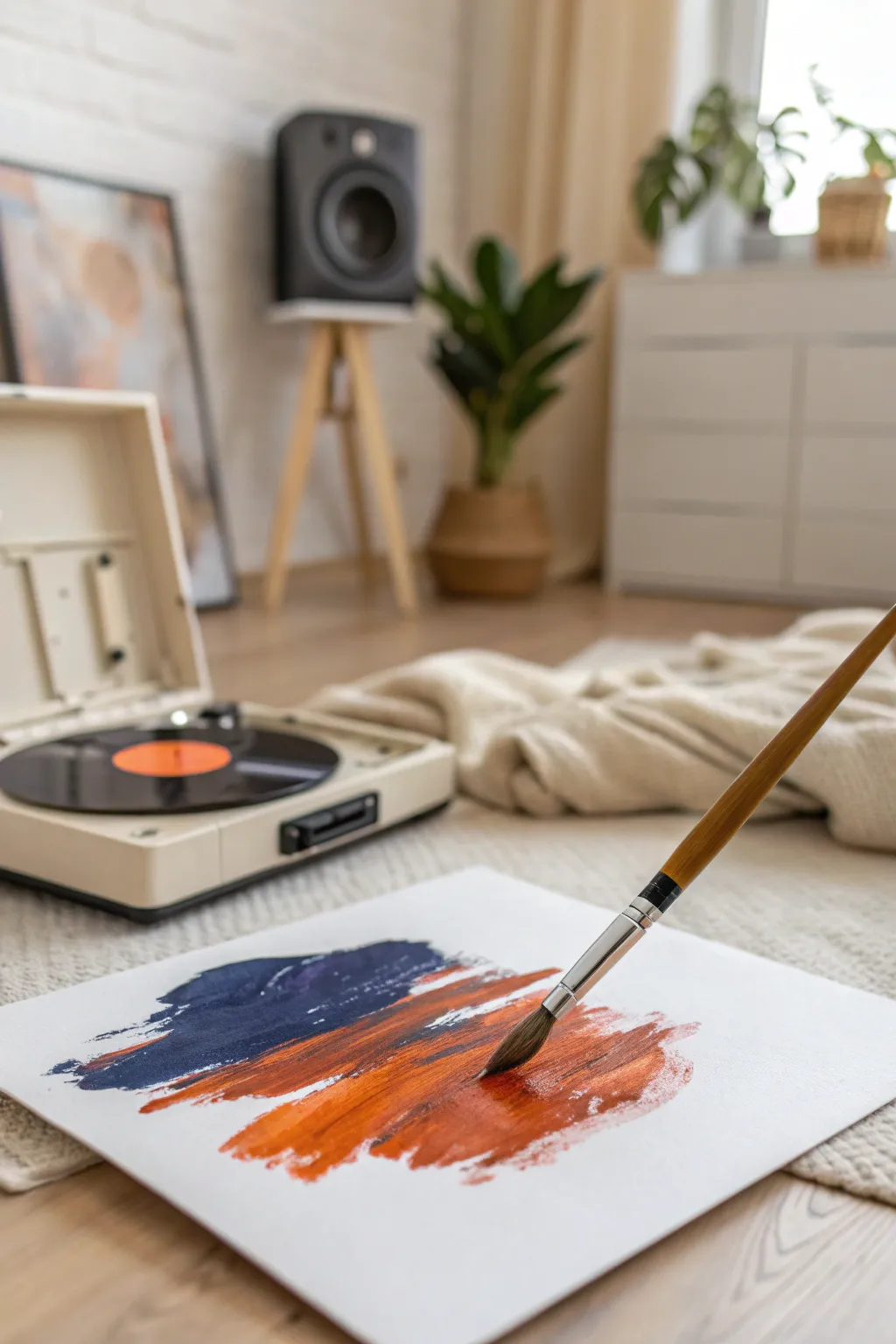 Let the rhythm guide your brush in a Musical Art Jam, where creativity dances to the beat.