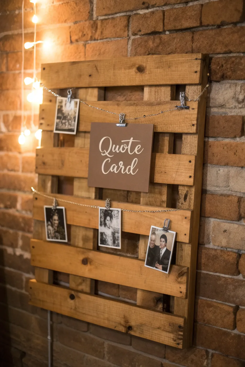 Elevate your space with a touch of inspiration - swap out quotes to match your mood.