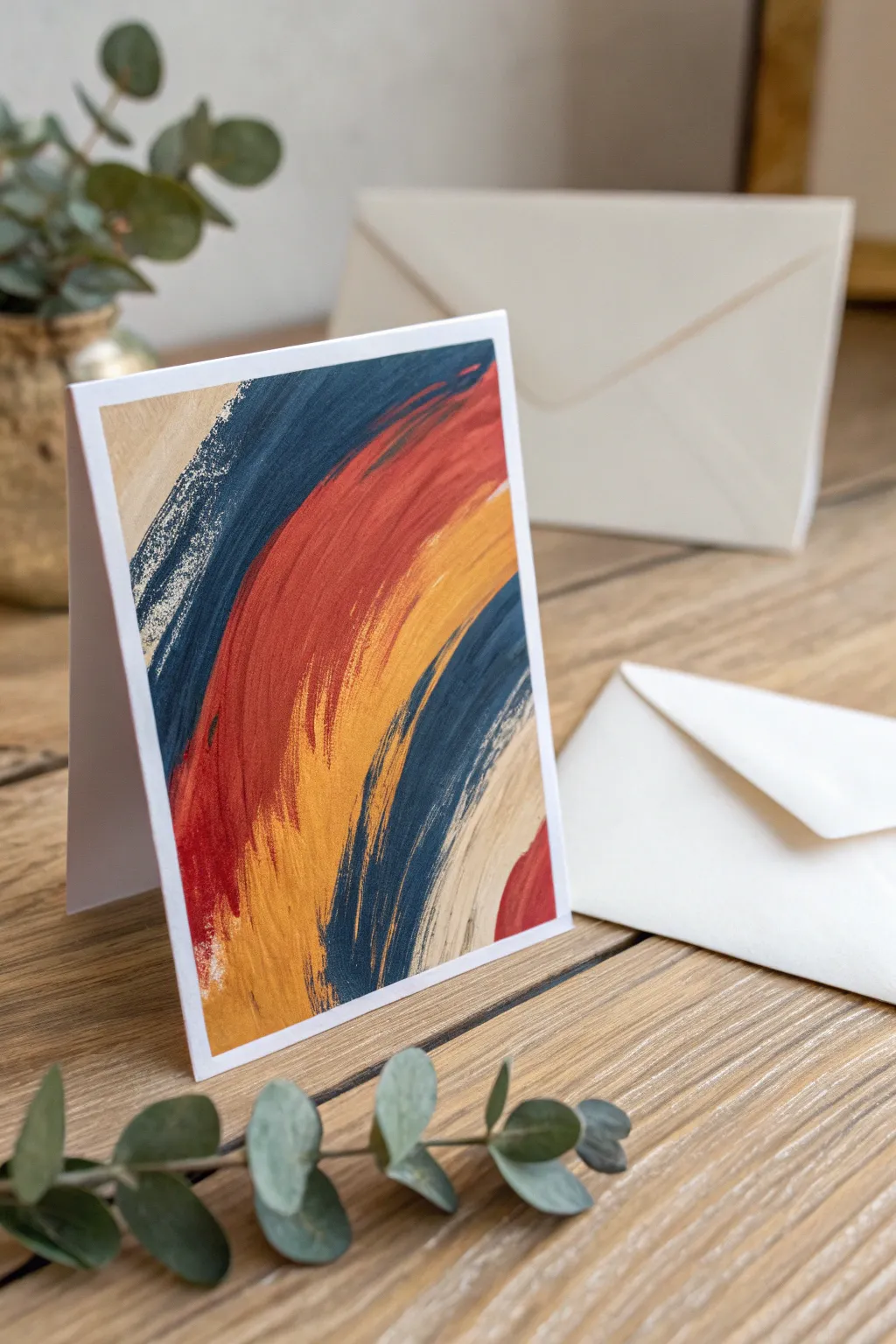 Unleash your creativity with bold abstract art cards - where each stroke tells its own story.