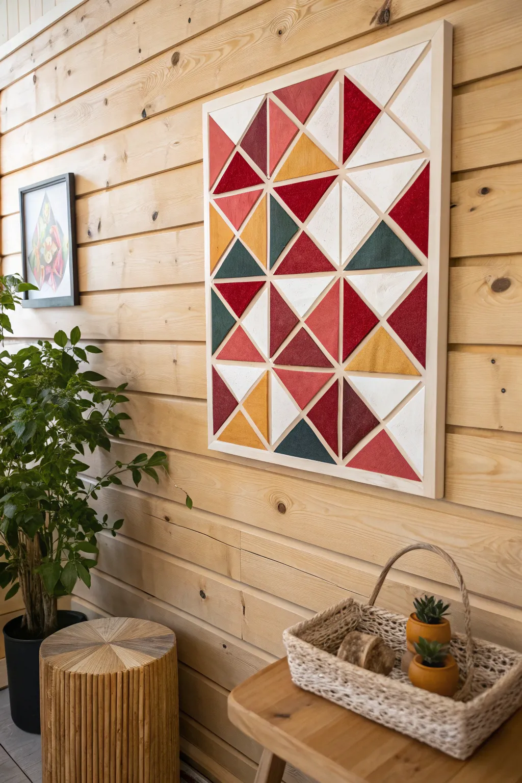 Touch the Art: A Playful Paper Mosaic Installation That Engages and Inspires.