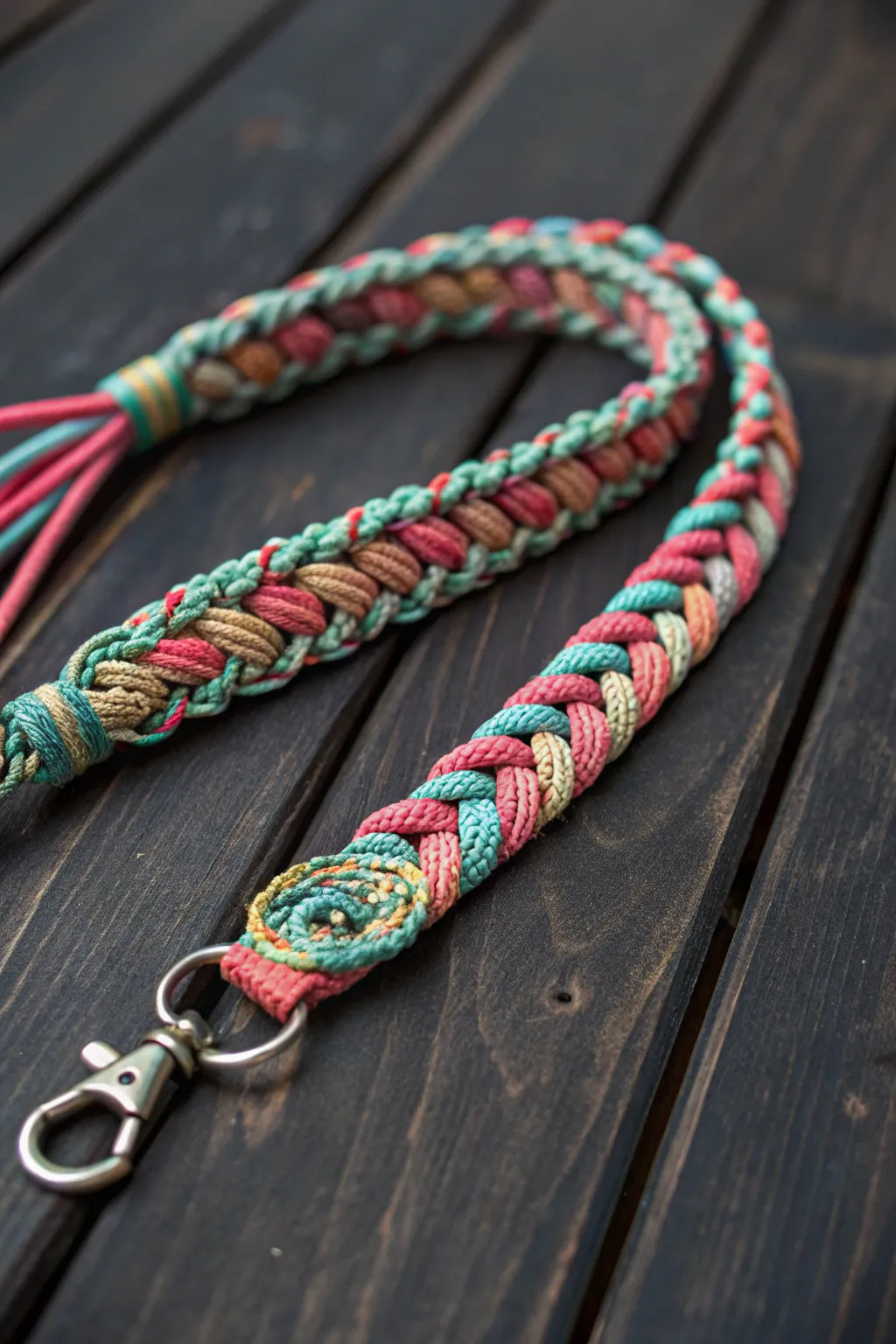 Elevate your style with a paracord lanyard that tells a story of creativity and sustainability.