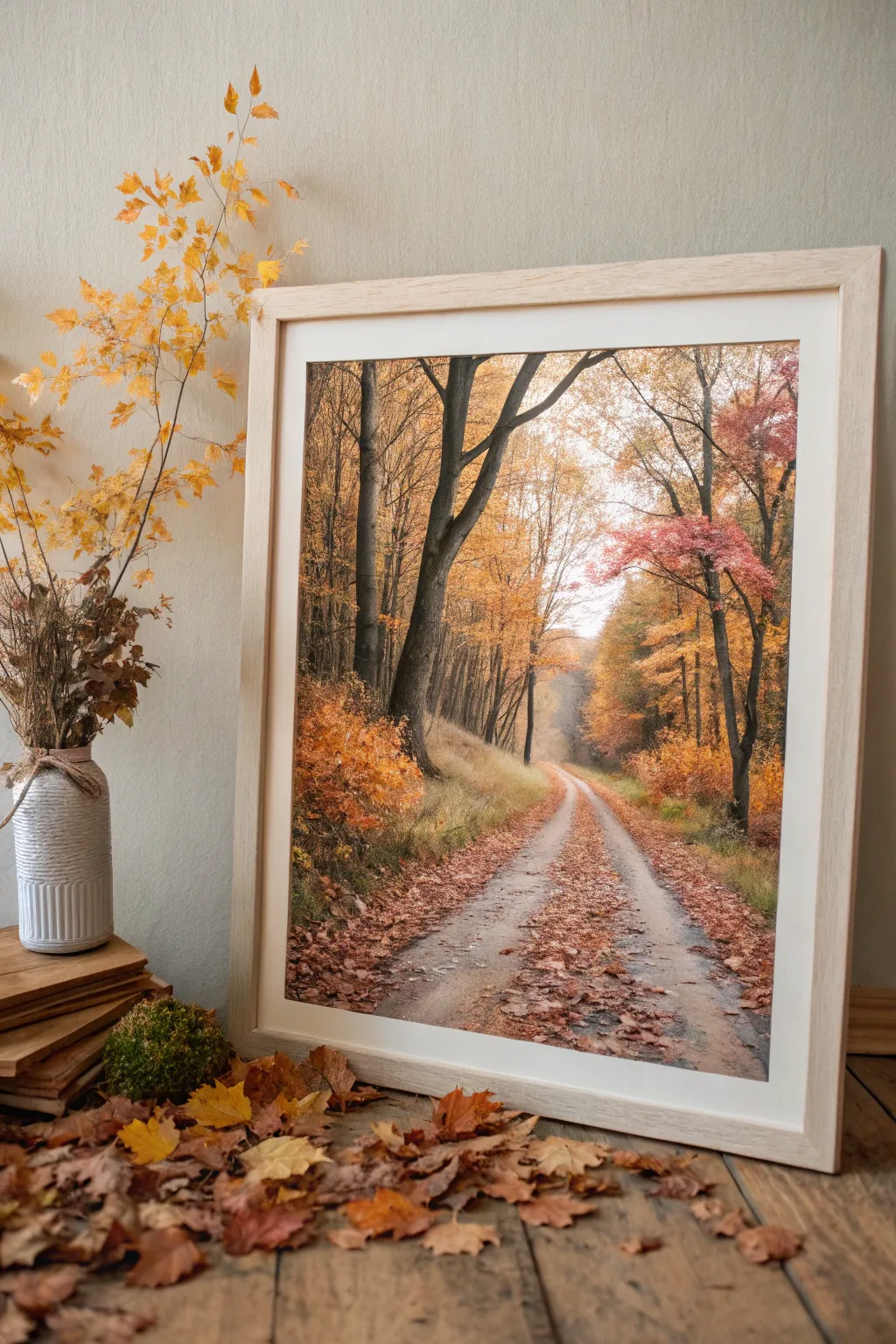 Capture the essence of autumn with minimalist beauty and a touch of Boho charm.