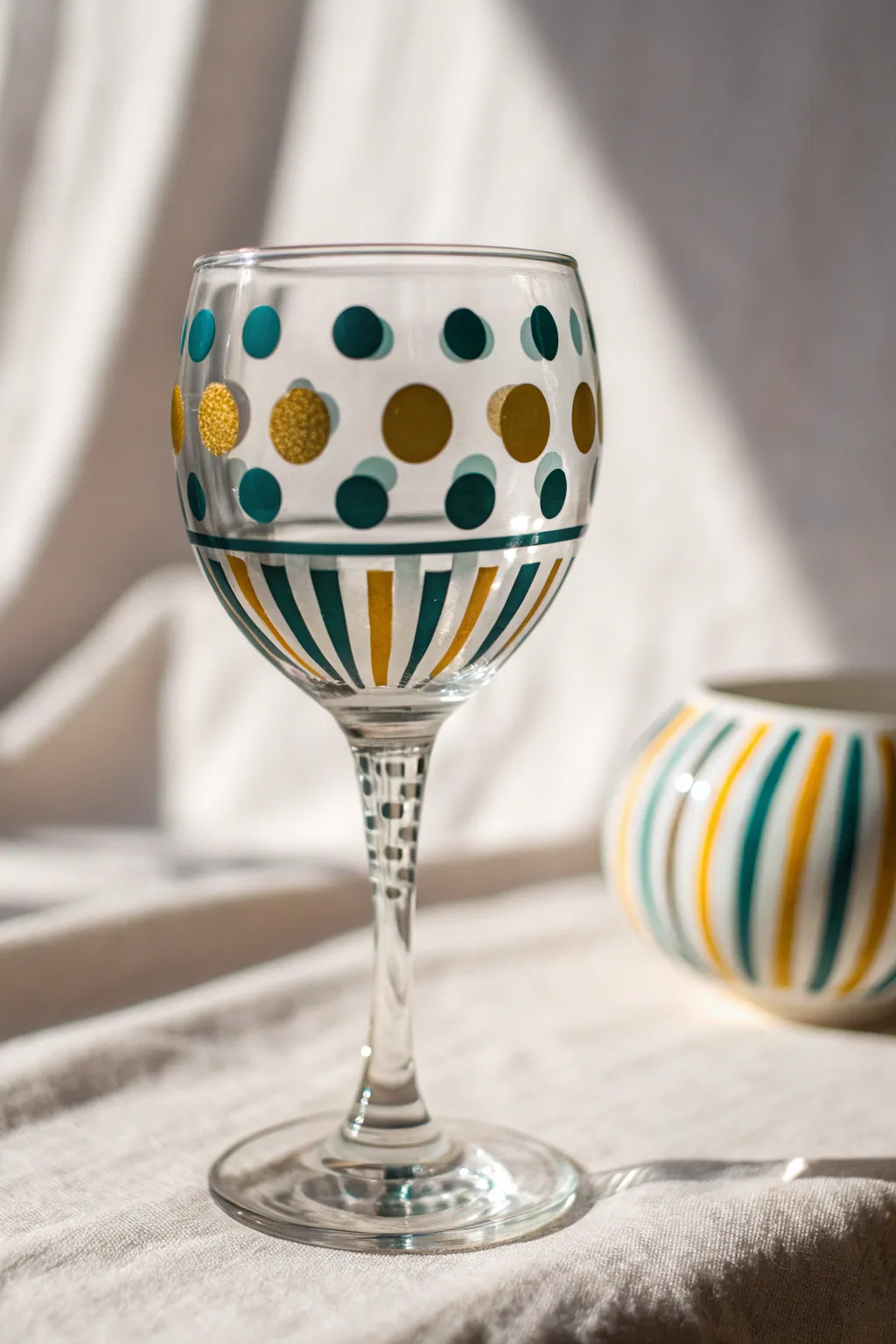 Sip in Style: Embrace retro charm with bold patterns and minimalist elegance.