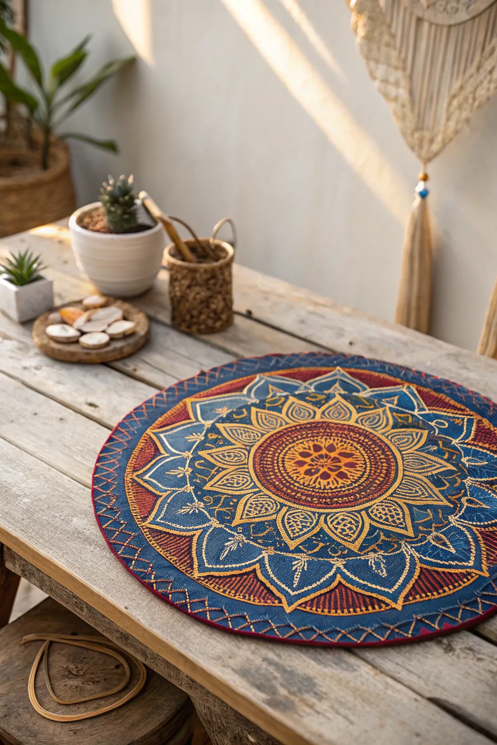 Embrace your dreams with this stunning mandala, a perfect blend of artistry and aspiration.