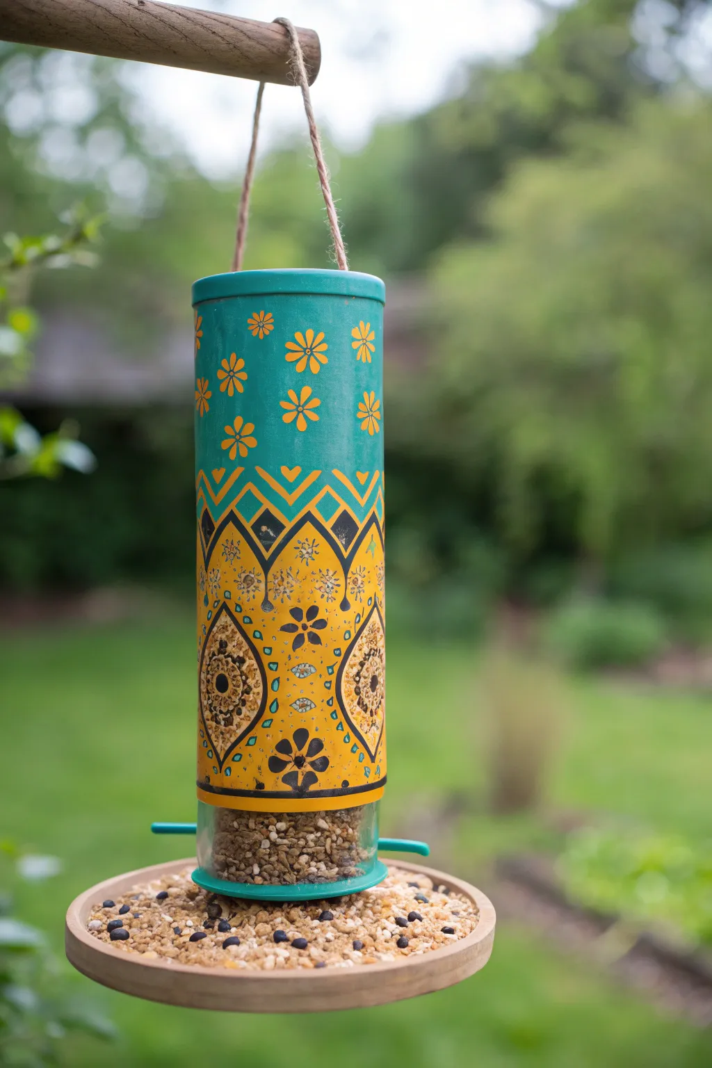 Transform your garden into a haven with these chic DIY pill bottle bird feeders!