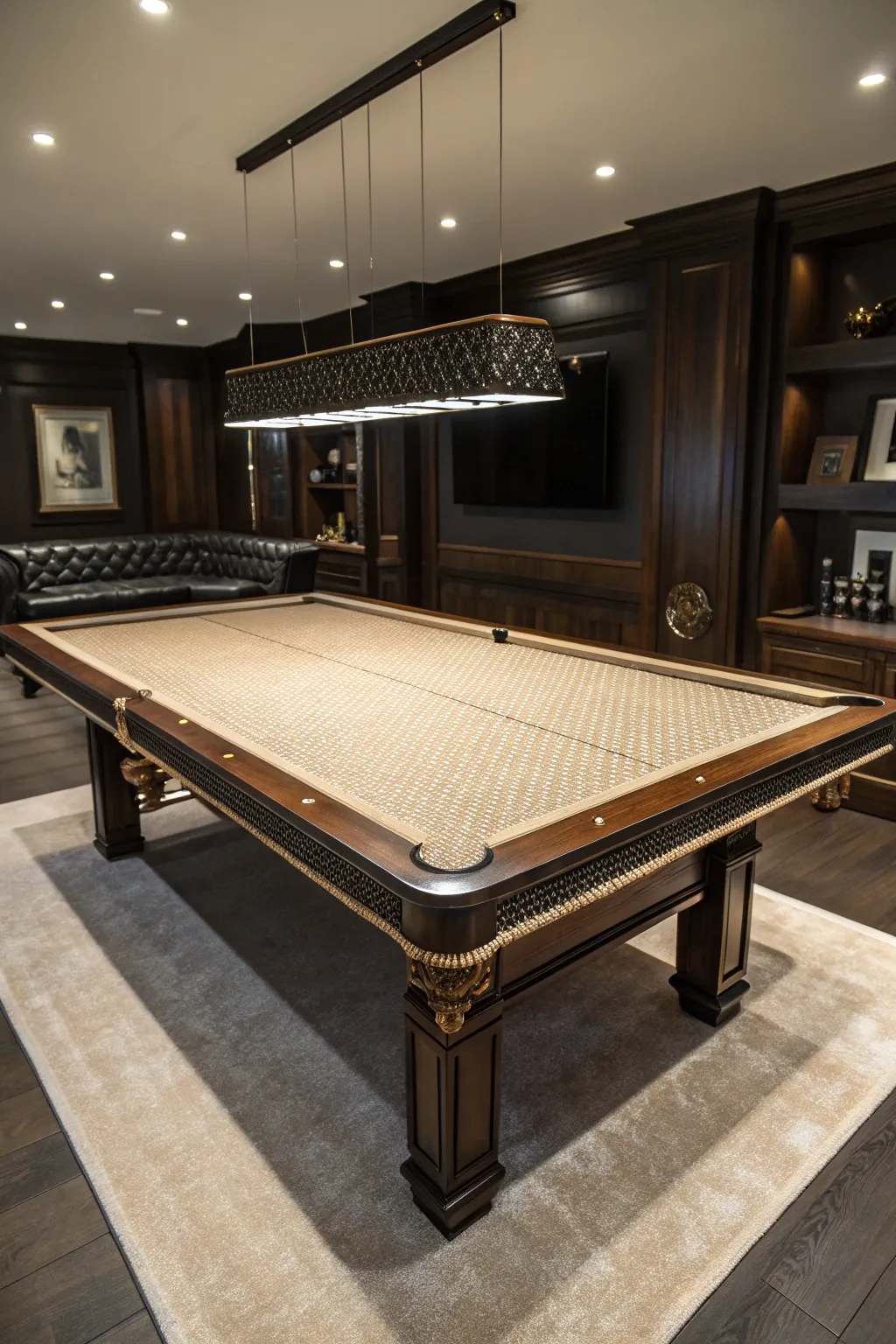 Elevate your game with a ping pong table that combines style and substance through innovative textures.