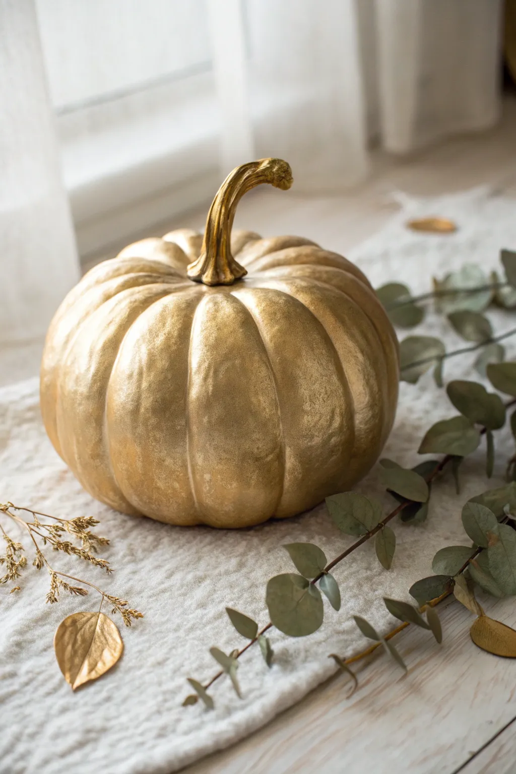 Elevate your autumn decor with a touch of metallic elegance. 🍂✨