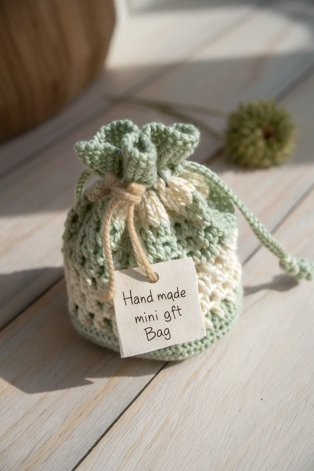 Discover the beauty in small gestures with these charming crochet mini gift bags, perfect for sharing hidden surprises.