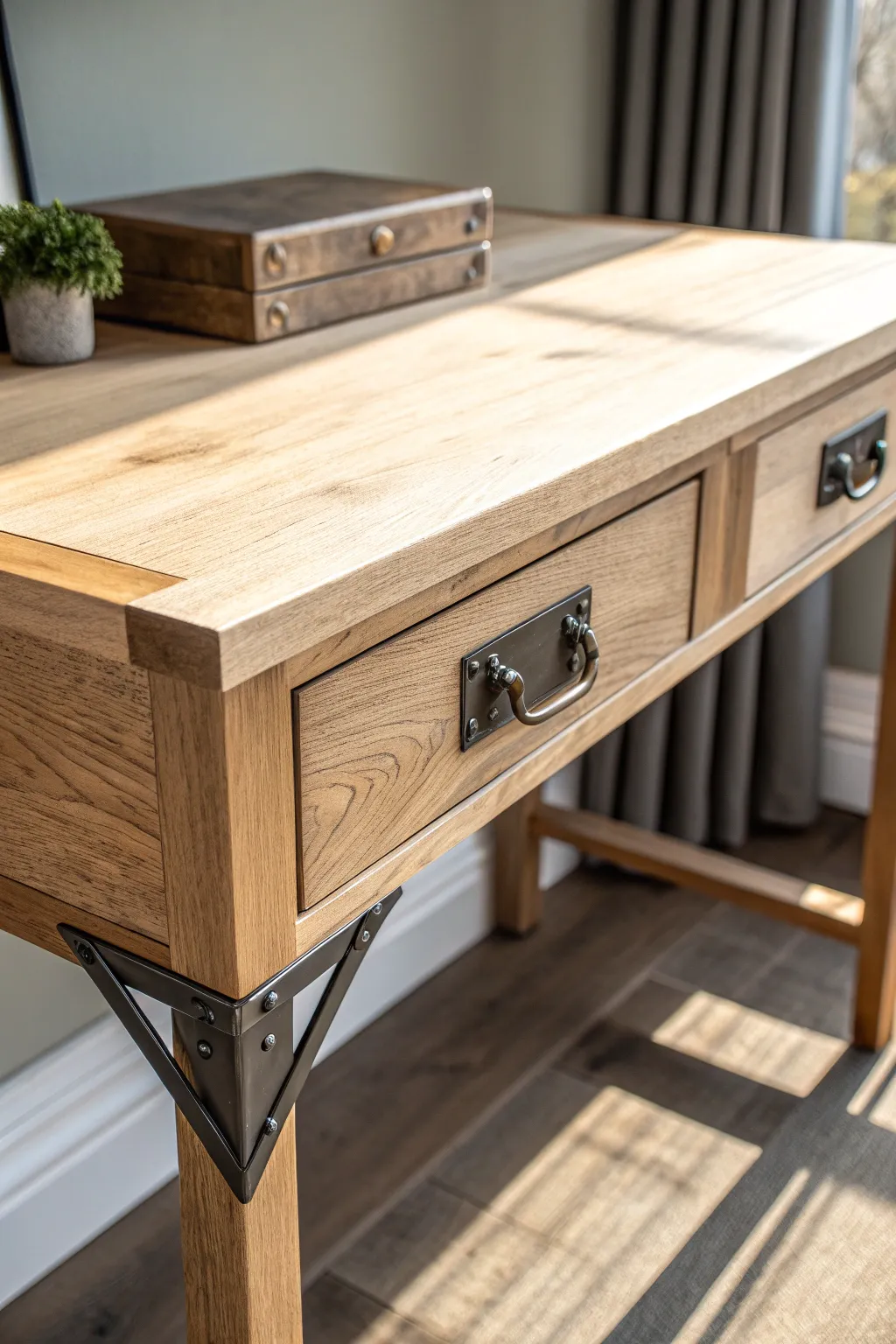 Transform your space with a touch of rustic elegance: Discover the beauty of metal accents in minimalist design.