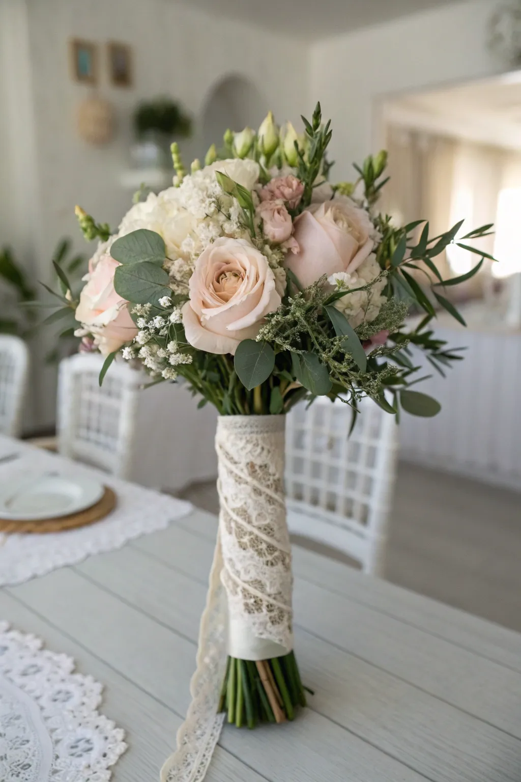 Carry a piece of your past into the future with a bouquet wrapped in cherished memories.