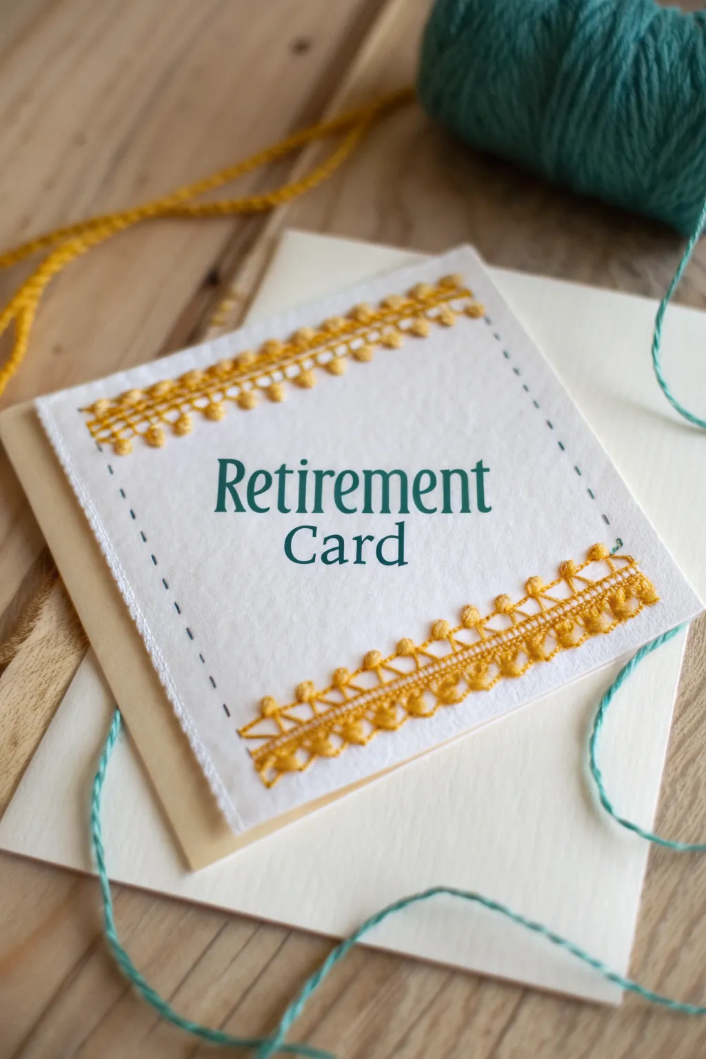 Crafting heartfelt retirement wishes with a touch of elegance and simplicity.