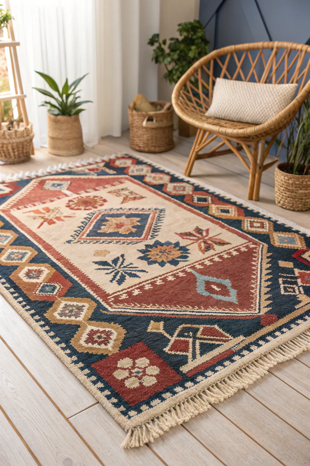 Celebrate global artistry with culturally inspired rug designs that bring warmth and diversity to your home.