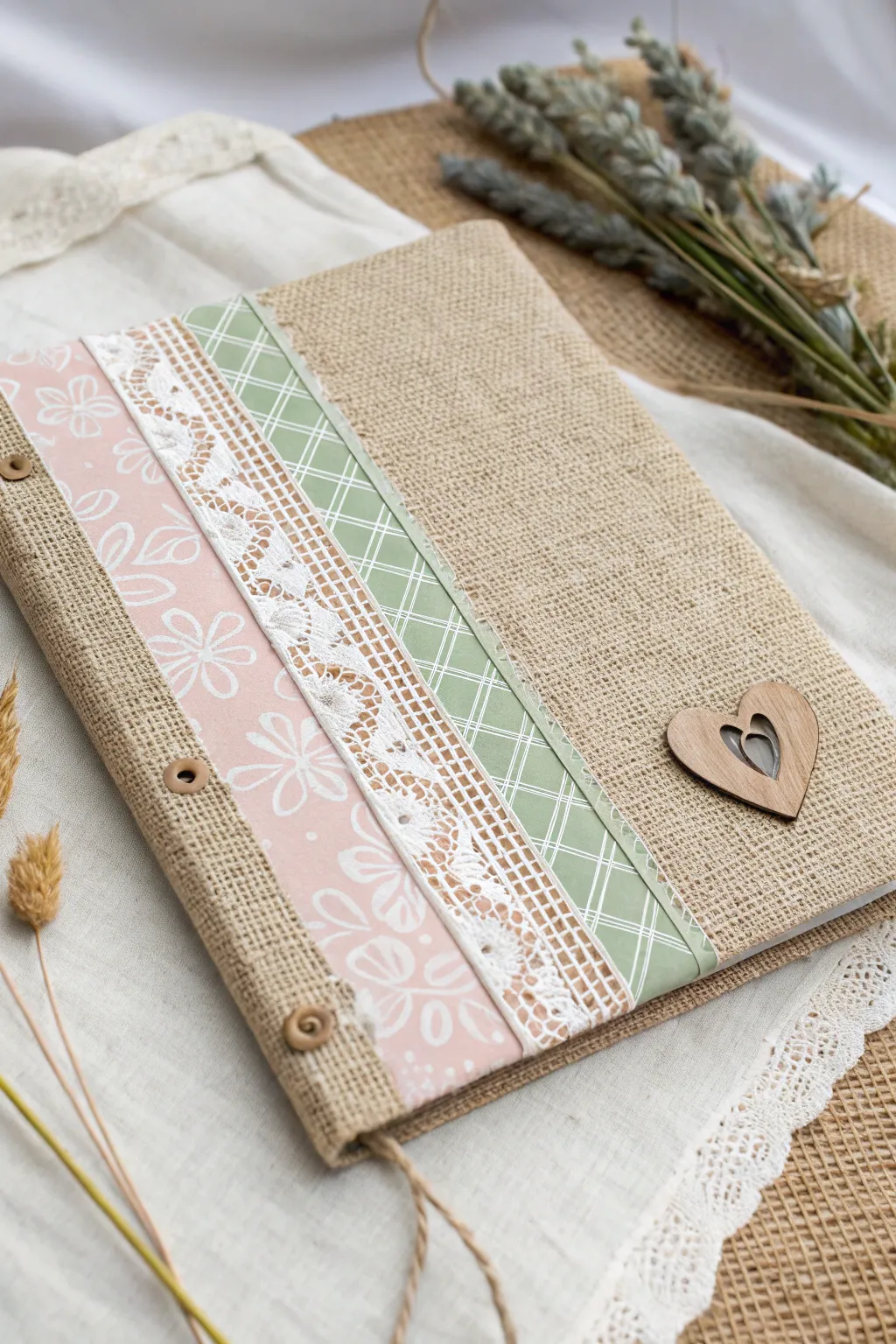 Craft a personalized touch for your scrapbook with minimalist elegance and a bohemian flair.