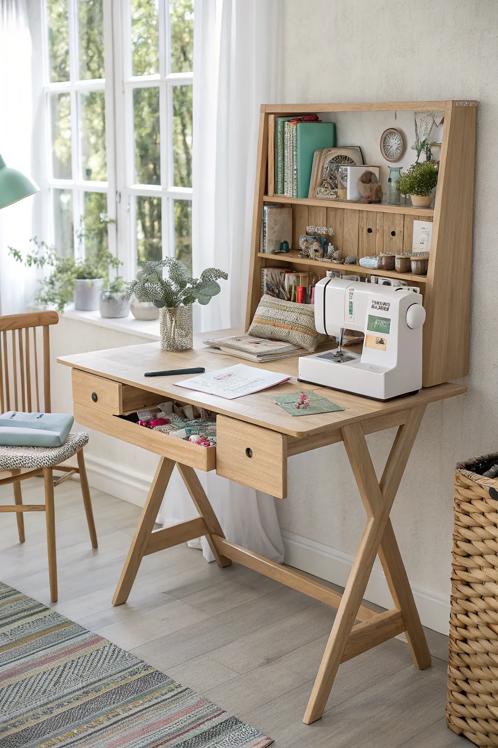 Transform your creative space with a versatile convertible desk – the perfect blend of style and functionality!