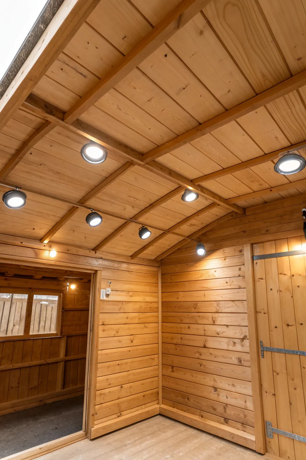 Elevate your shed's style with modern recessed downlights, blending innovation with craftsmanship.