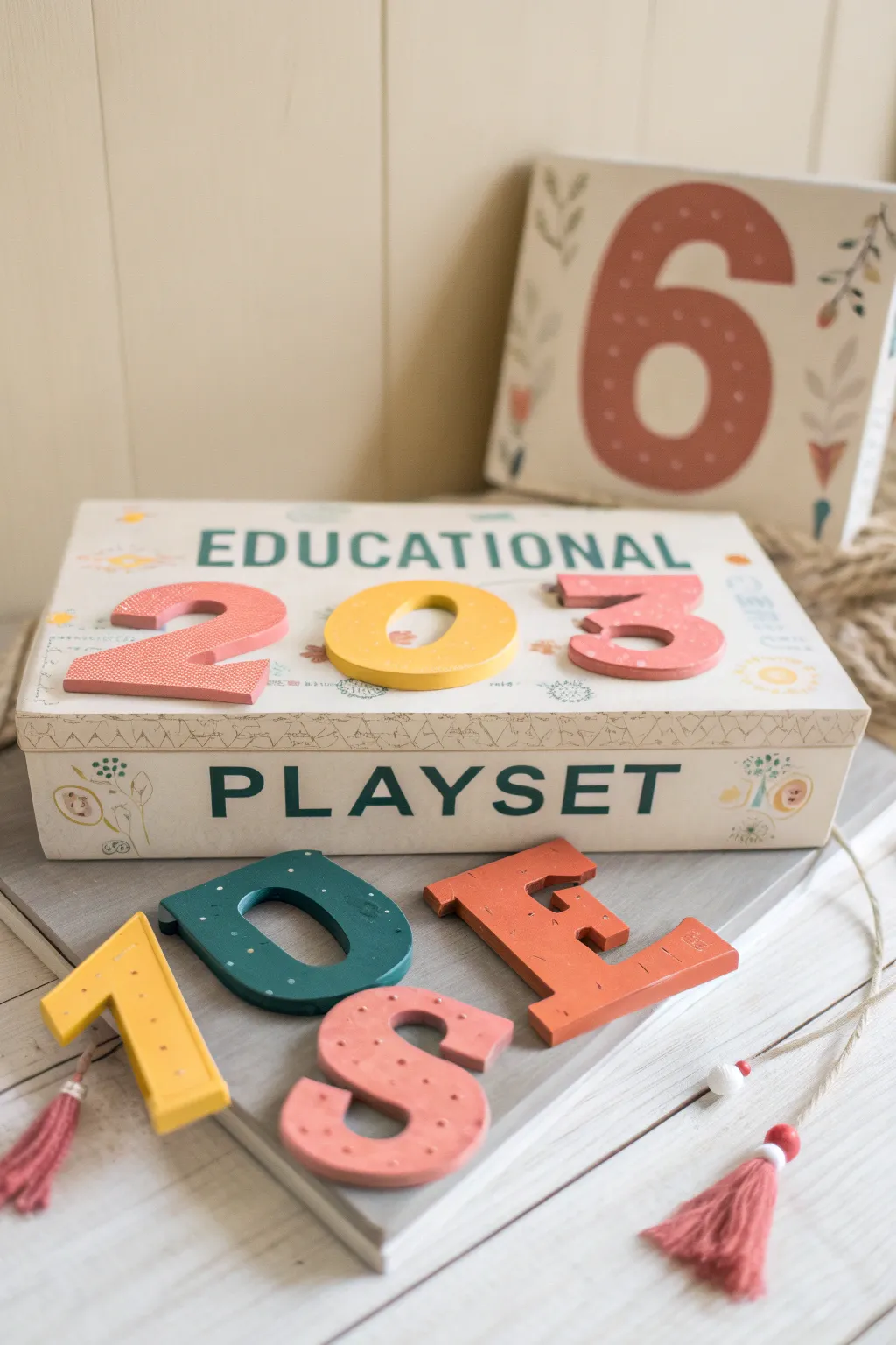 Transform learning into play with this stunning handcrafted educational playset. Perfect for little explorers!