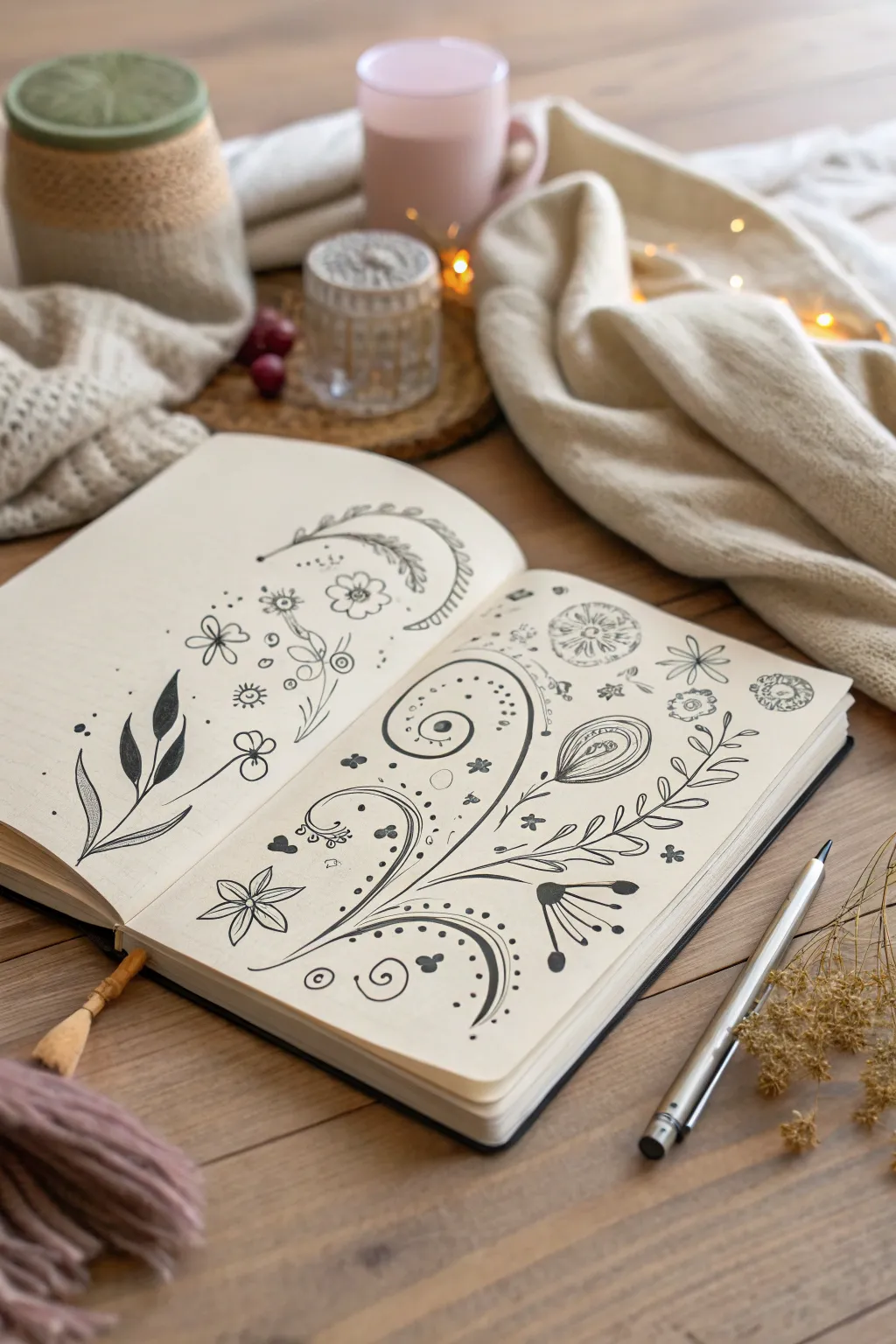 Capture your thoughts in whimsical doodles—where creativity meets simplicity.