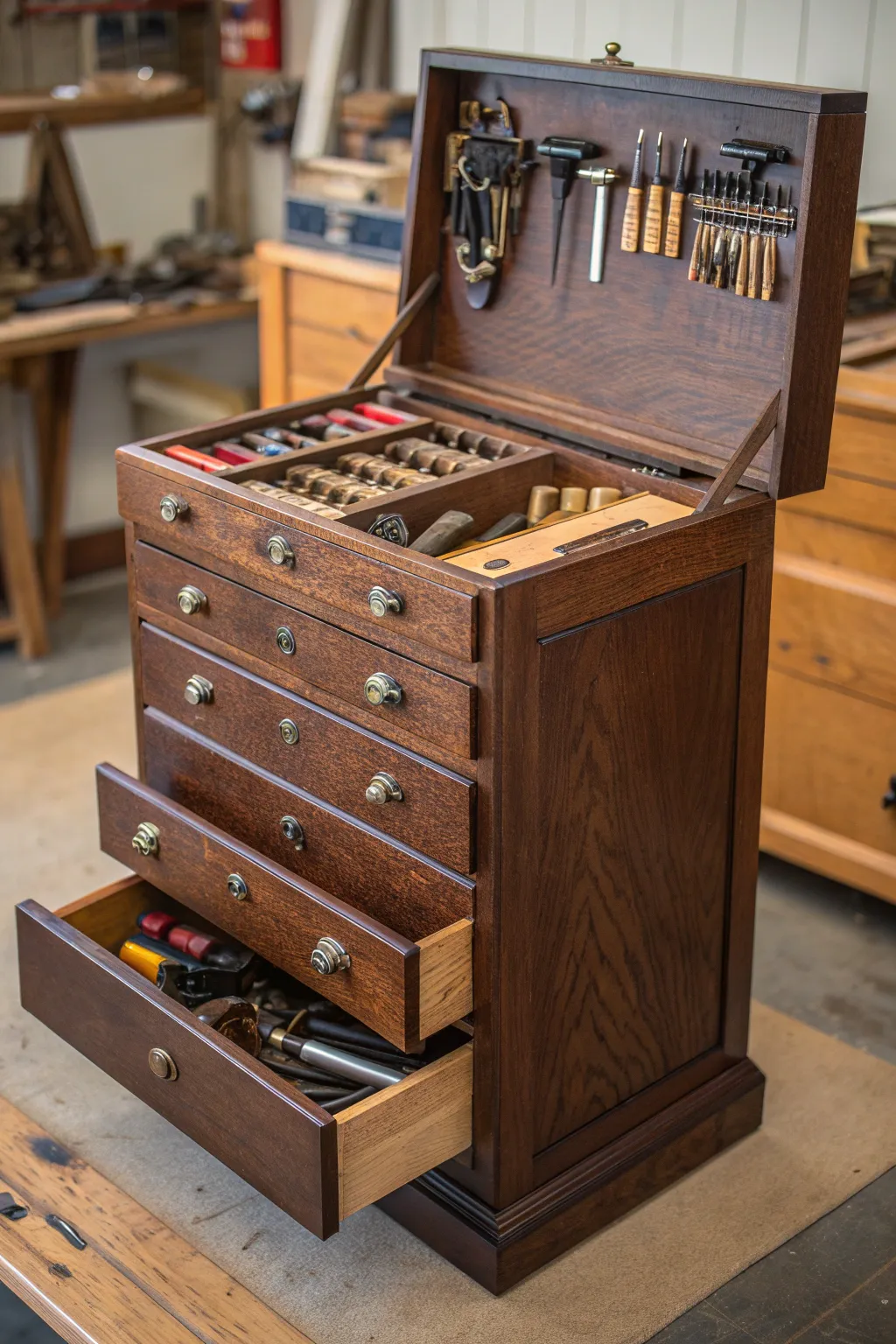 Transforming vintage elegance into practical craftsmanship.