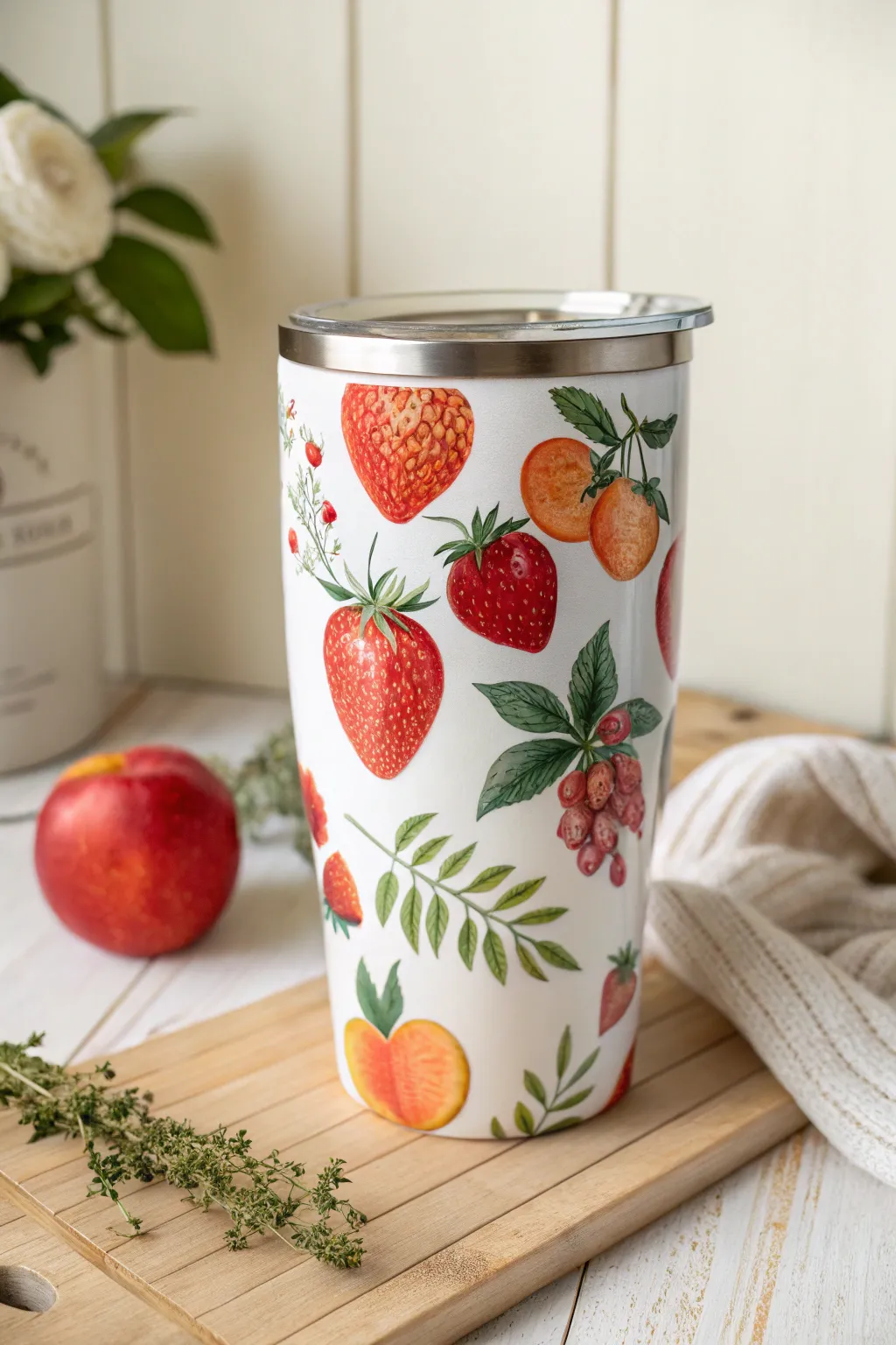 Sip the essence of spring with every refreshing gulp.