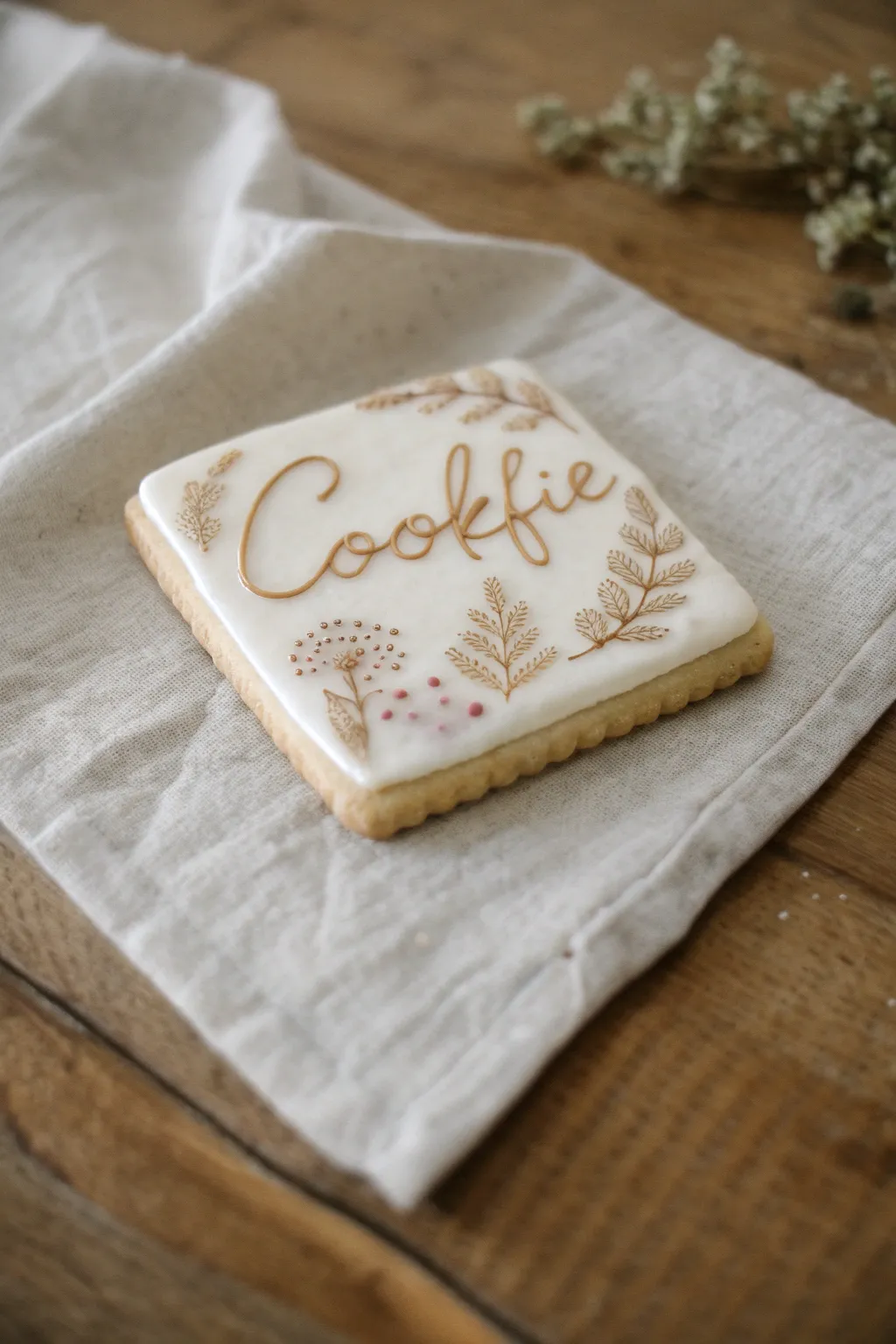 Sweet Messages: Share your thoughts with beautifully crafted cookies that speak from the heart.