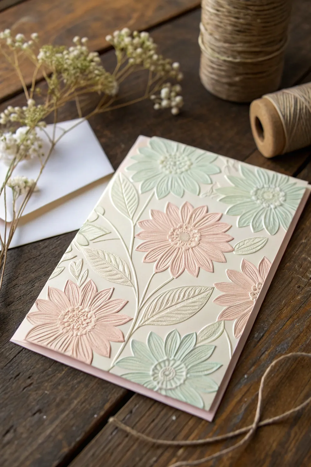 Discover the art of texture: Transform your cards with elegant embossing.
