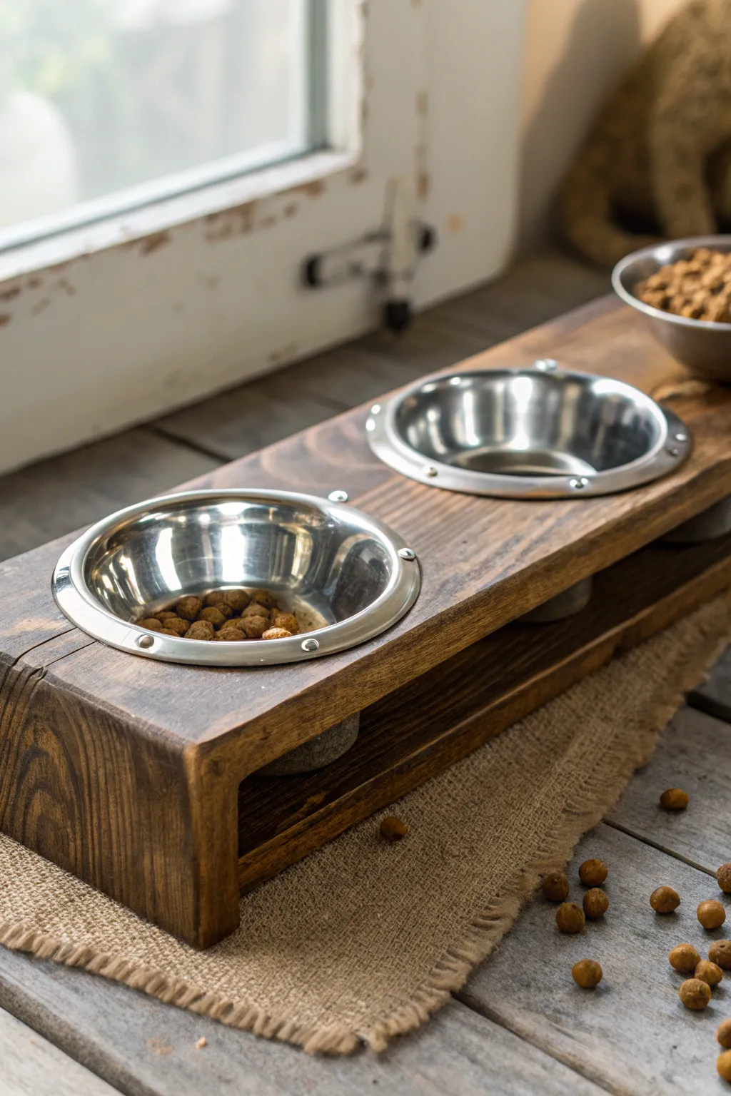 Elevate your pet's dining experience with handcrafted steel bowls.
