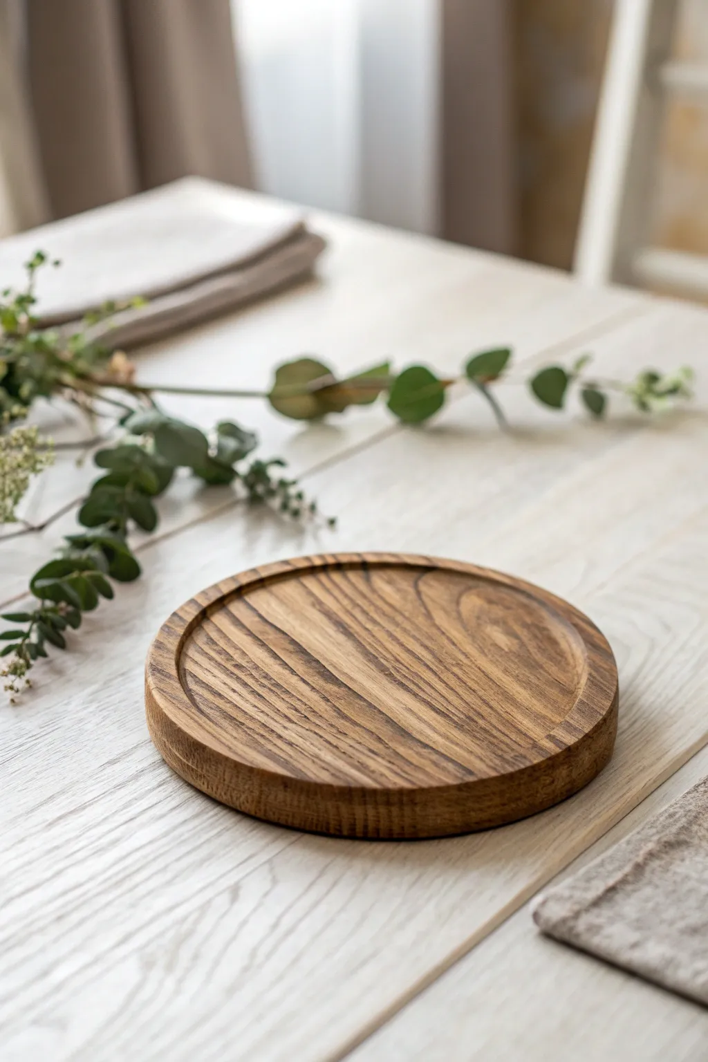 Elevate your table setting with nature-inspired elegance—discover the art of wood grain texture.