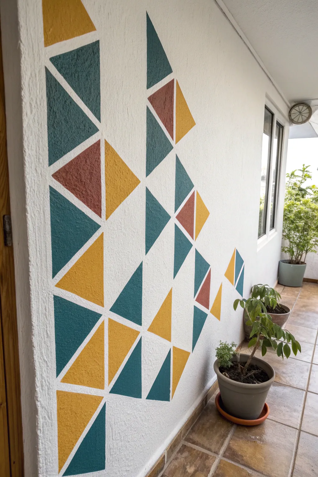 Add a dash of playful elegance to your space with these quirky triangle designs — where minimalism meets bold creativity!