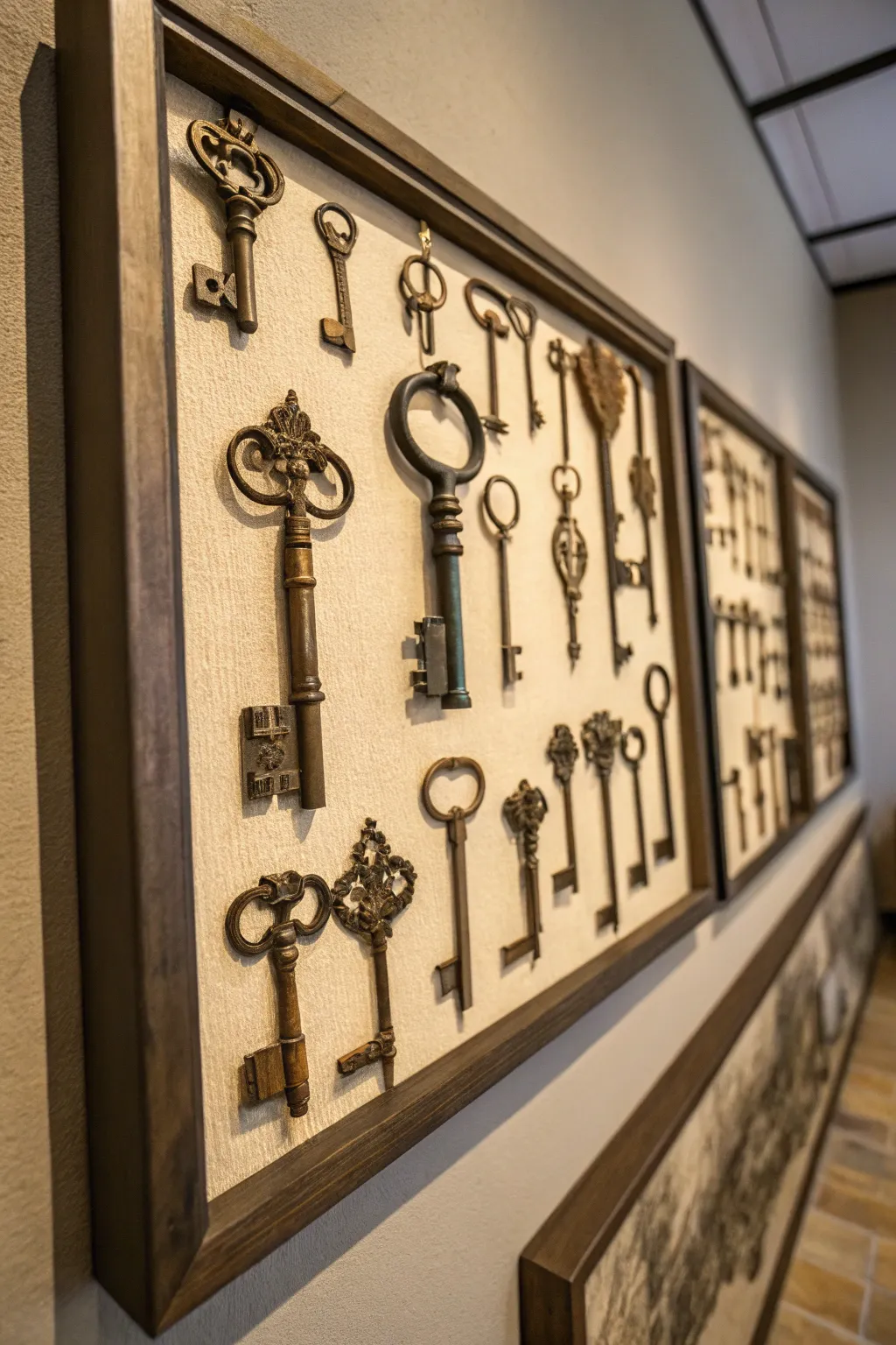 Antique keys add history and mystery to your decor.