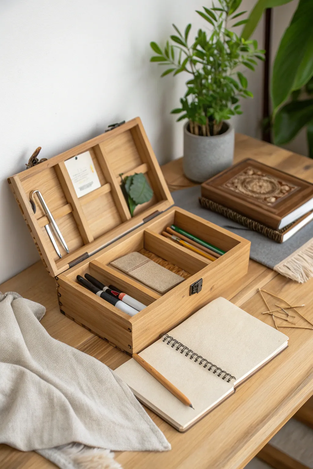 Elevate your organization game with eco-friendly elegance. 🌿✨ #SustainableStyle #MinimalistBeauty