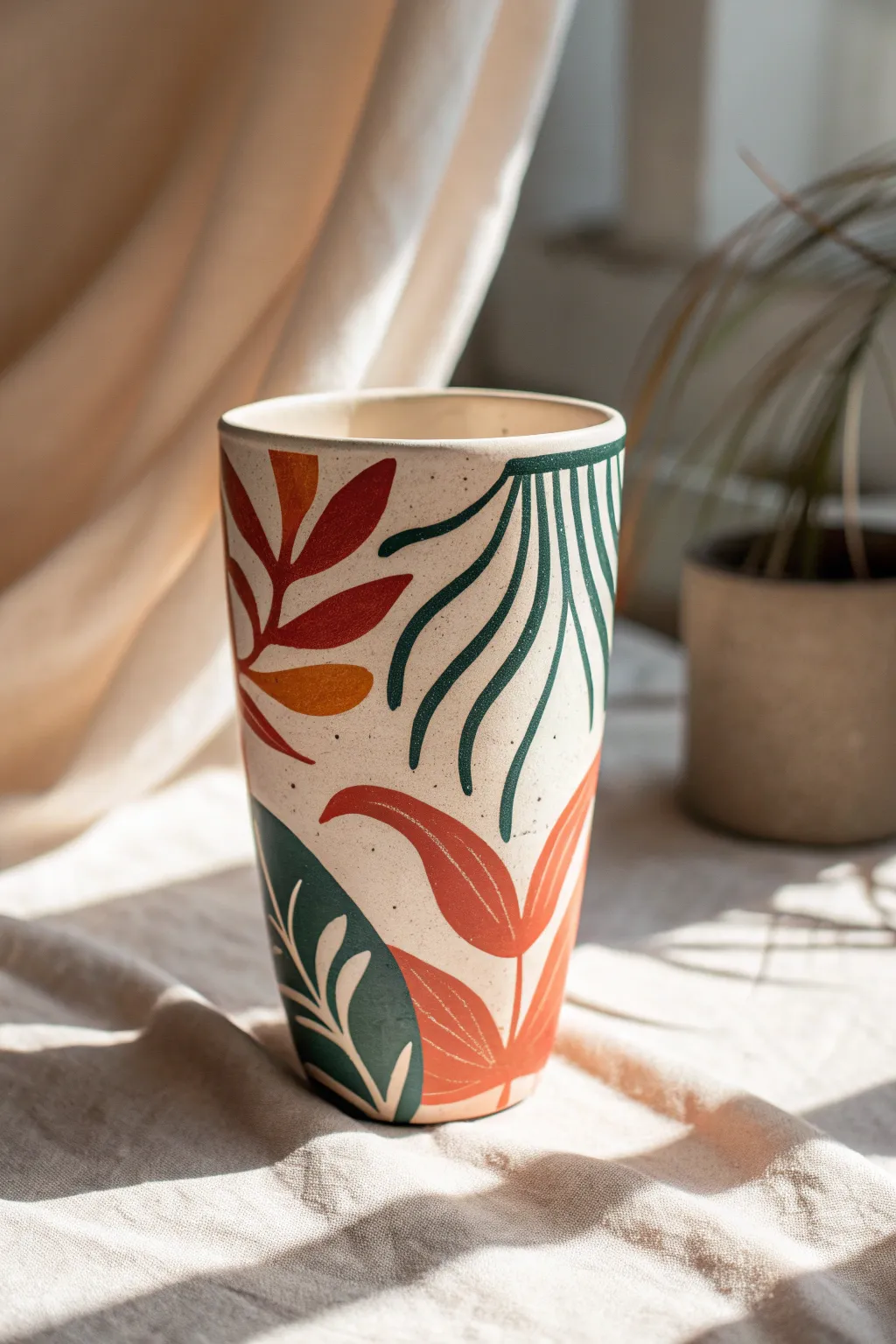Sip in style with a tumbler that’s a masterpiece in itself. Perfect for those who appreciate art and elegance.