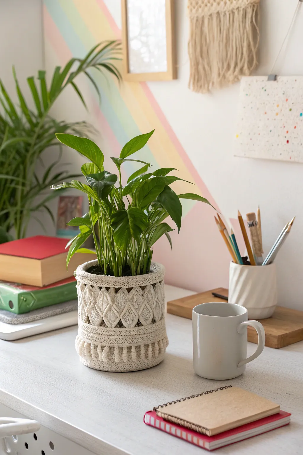 Transform a classroom into a haven of creativity and warmth with a touch of Boho and Scandinavian flair. A thoughtful surprise for teachers who inspire us every day.