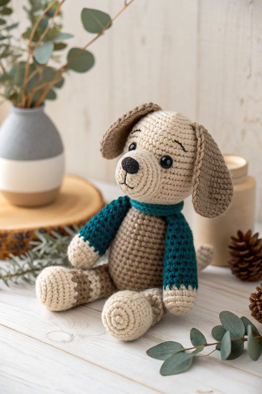 Craft a heartfelt companion with a crochet plush toy that captures the essence of your pet. A perfect gift of love and craftsmanship.