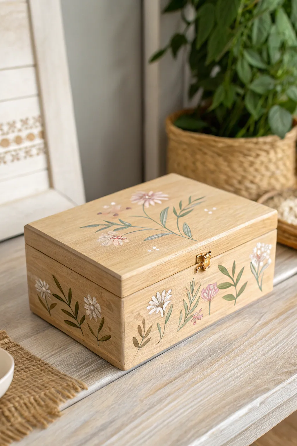 Capture her heart with a hand-painted jewelry box that speaks volumes of love and thoughtfulness.