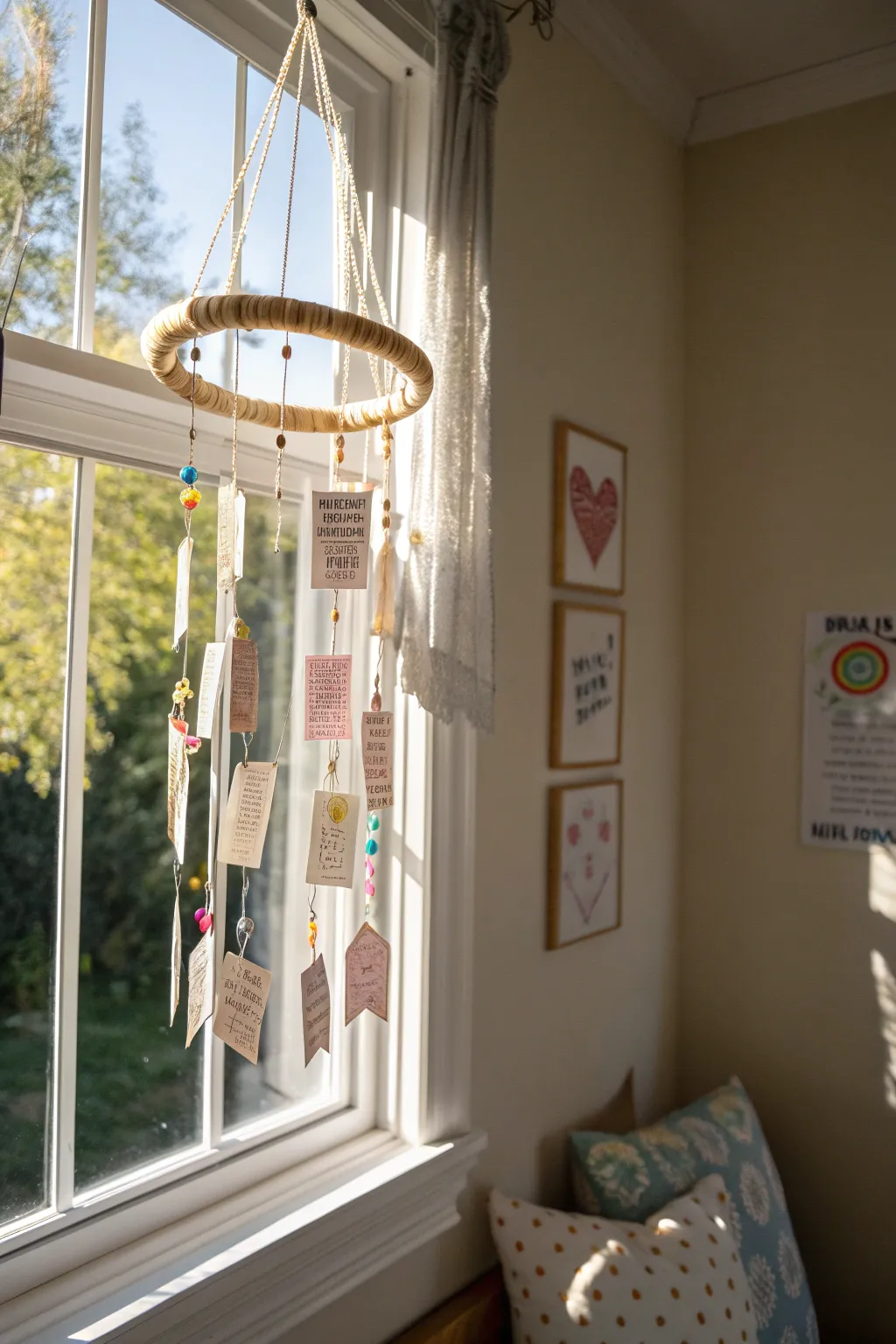 Memories in Motion: Transform ticket stubs into a captivating mobile that dances in the sunlight.