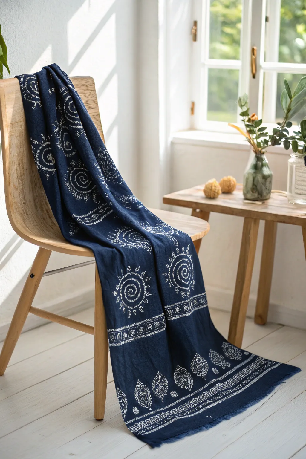 Discover the art of reverse tie dye: where simplicity meets bold creativity. 🌿✨