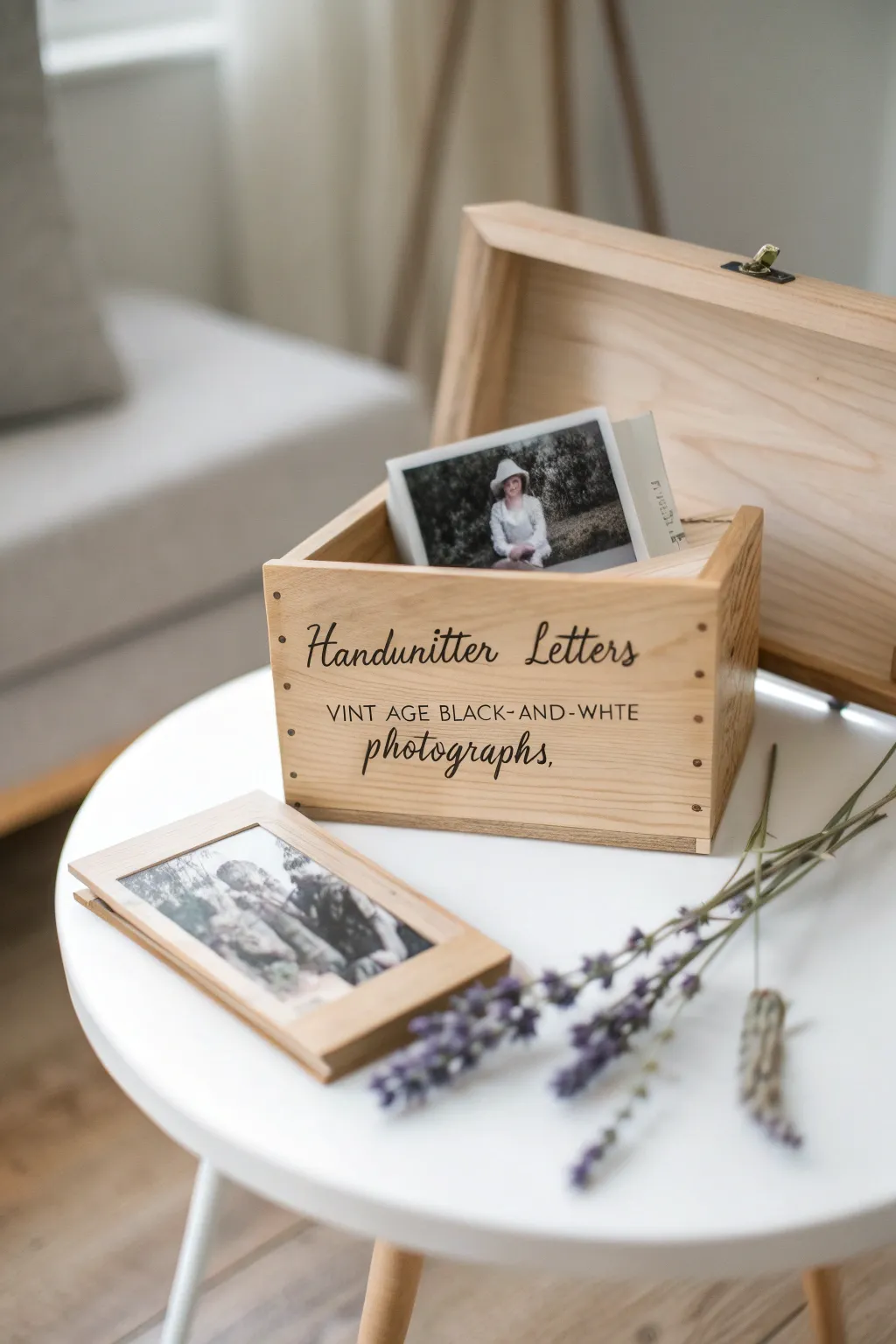 Cherish your memories with a touch of elegance and simplicity. 🌿📷 #MemoryBox #ScandinavianBoho