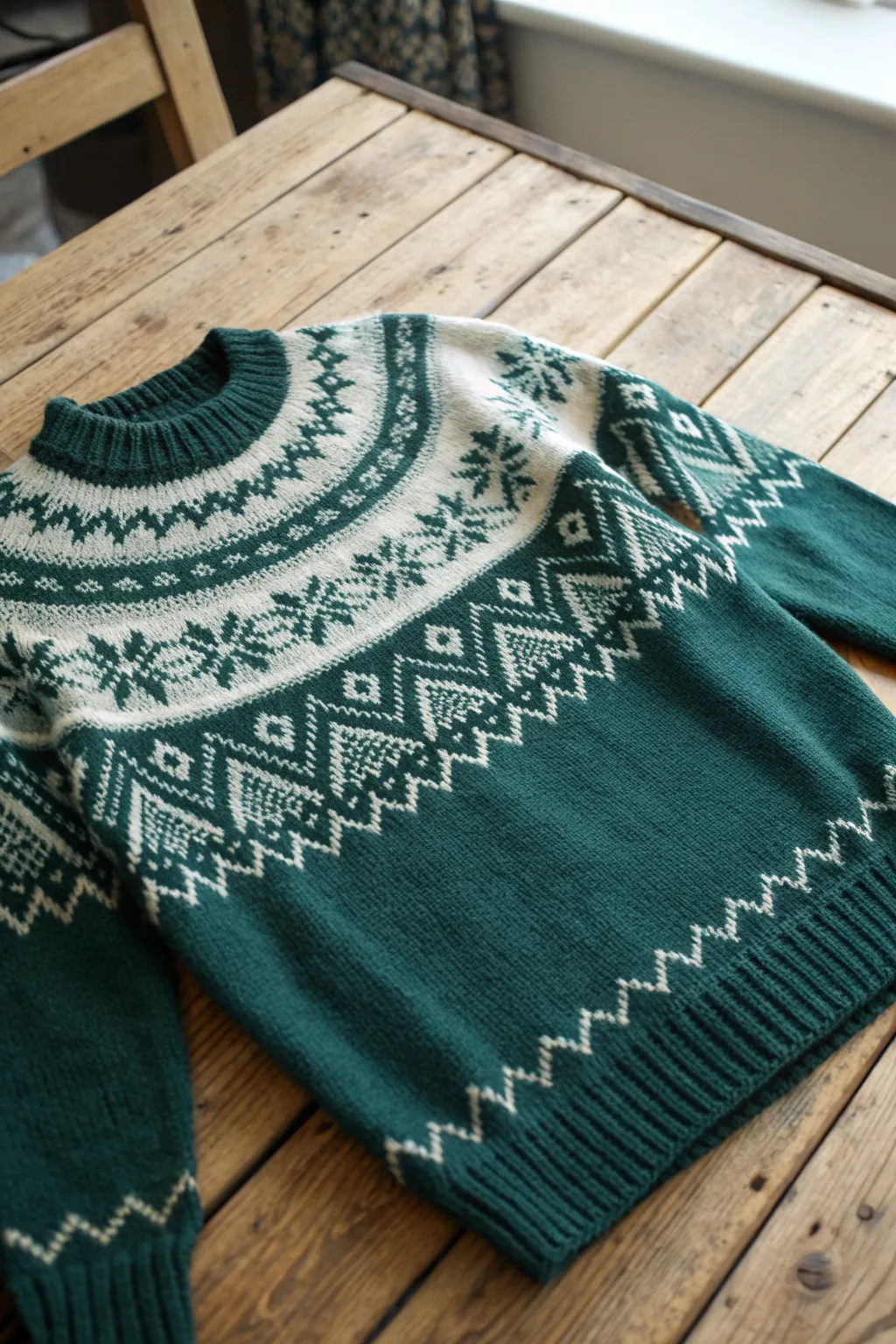 Discover the art of monochrome with this stunning ugly sweater design—where simplicity meets striking elegance.