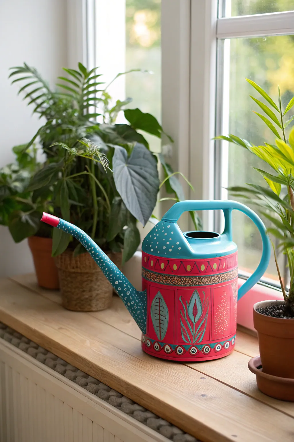 Transform your windowsill care with this chic upcycled watering can—where sustainability meets style!